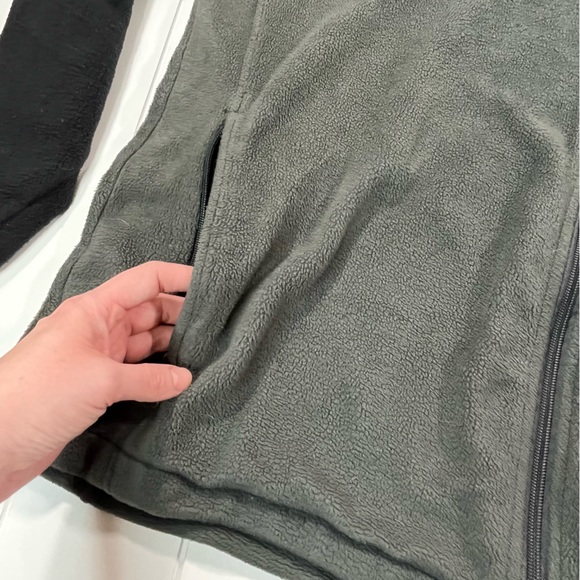 Columbia Full Zip Gray Fleece Jacket Men's XXL - Picture 8 of 8